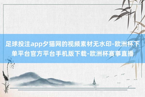 足球投注app夕猫网的视频素材无水印-欧洲杯下单平台官方平台手机版下载-欧洲杯赛事直播